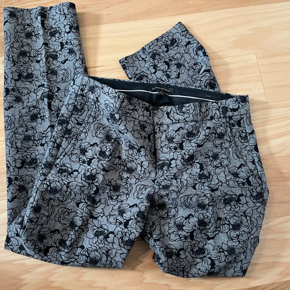 Banana Republic Floral Print Pants